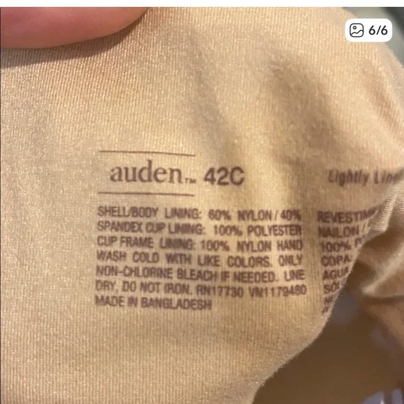 Bundle of (2) Arden size 42C Bras New With Tags - Picture 6 of 6